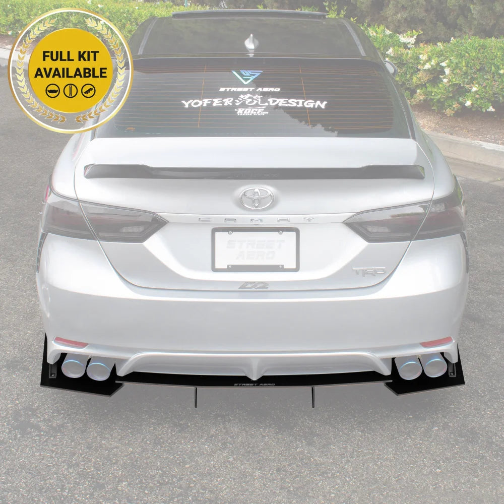 2018-2023 Toyota Camry SE Rear Diffuser – Street Aero