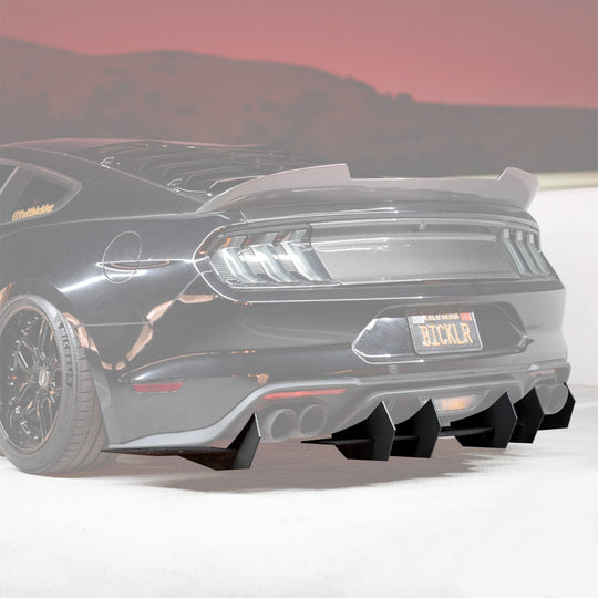 2018-2023 Ford Mustang Gt - Classic Edition Rear Diffuser Aerodynamics