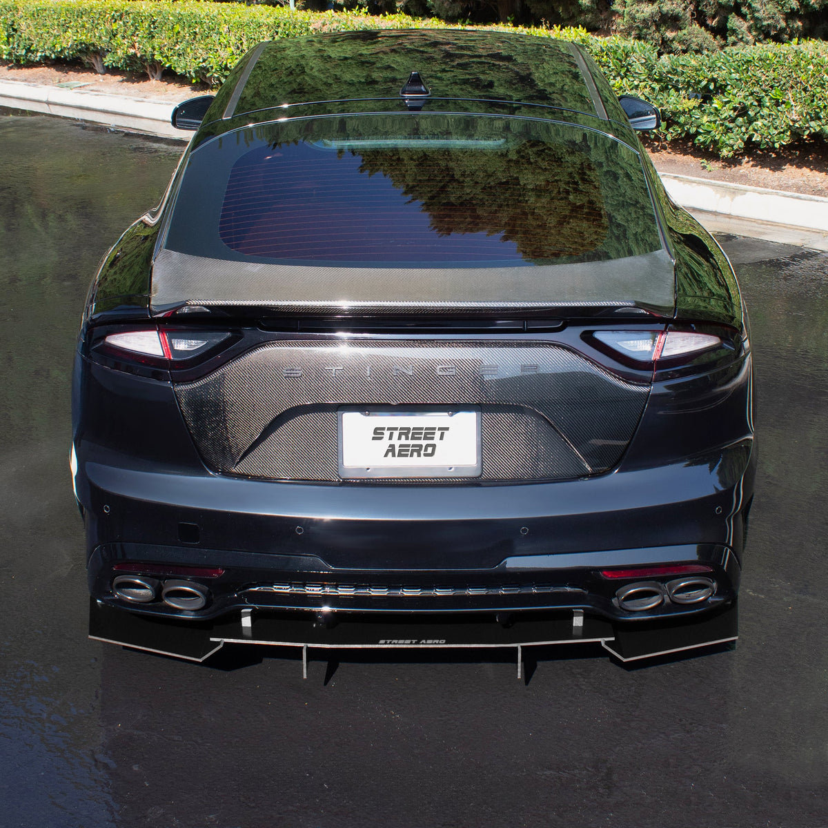 2018-2023 Kia Stinger Gt - Rear Diffuser Aerodynamics