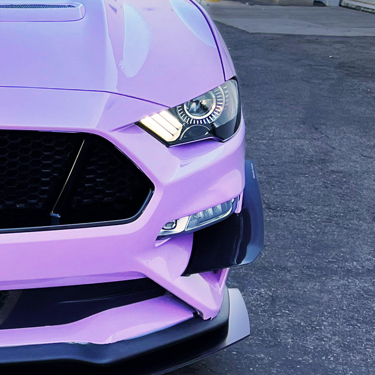 2018-2023 Ford Mustang - Carbon Fiber Canards