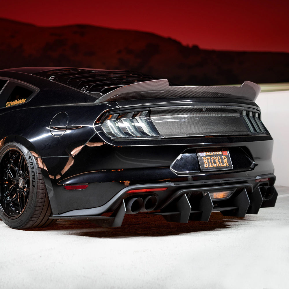 2018-2023 Ford Mustang Gt - Classic Edition Rear Diffuser Aerodynamics