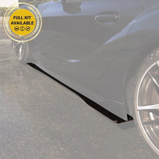 2019-2023 Toyota Supra - Side Skirt Splitter Set Aerodynamics