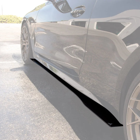 2021-2023 Bmw 4 Series Coupe G22 M Package - Side Skirt Splitter Set Aerodynamics