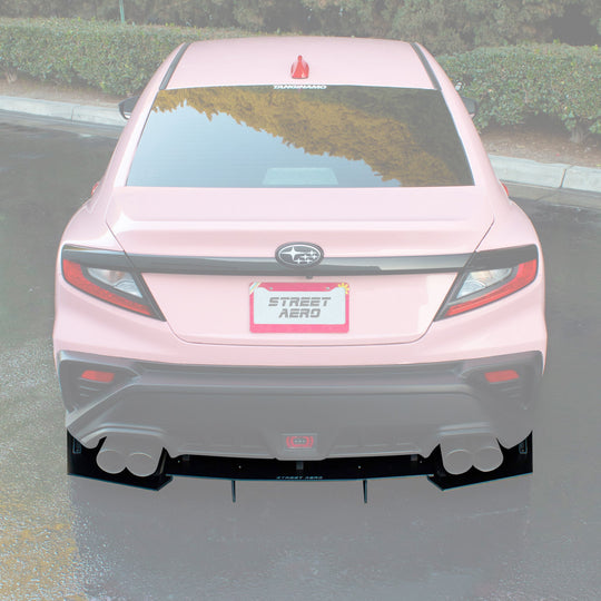 2022-2023 Subaru Wrx - Rear Diffuser Aerodynamics