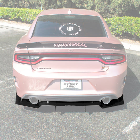2015-2023 Dodge Charger Scat Pack - Rear Diffuser Aerodynamics