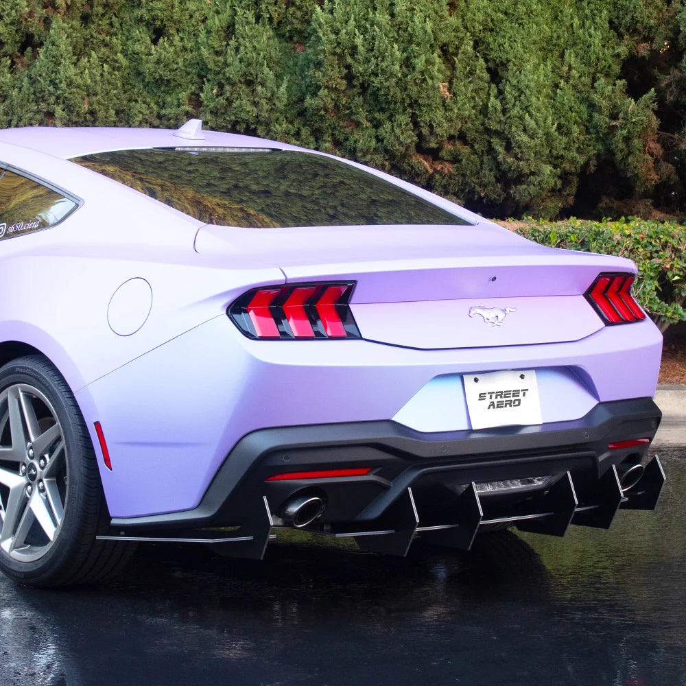 2024 Ford Mustang (Dual Exhaust) - Classic Edition Rear Diffuser Aerodynamics