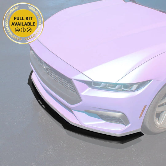 2024 Ford Mustang - Front Splitter Aerodynamics