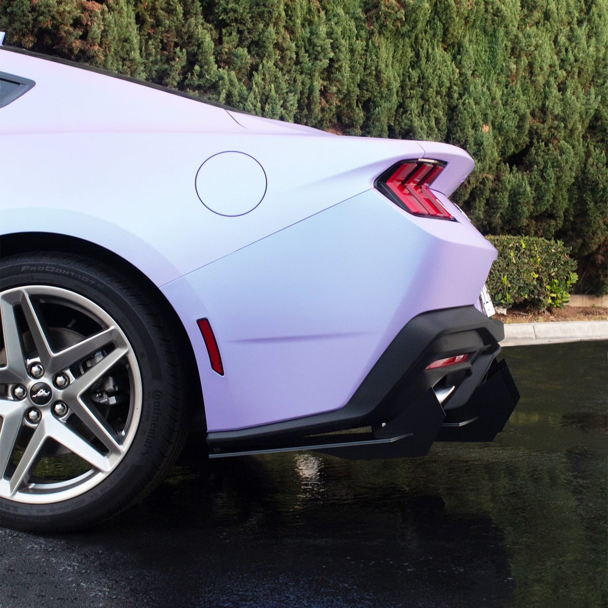 2024 Ford Mustang (Dual Exhaust) - Classic Edition Rear Diffuser Aerodynamics
