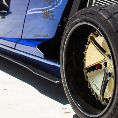 2Jz Lamborghini - Side Skirt Splitter Set Aerodynamics