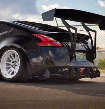 Nissan 370Z - Classic V2 Edition Rear Diffuser Aero Dynamics