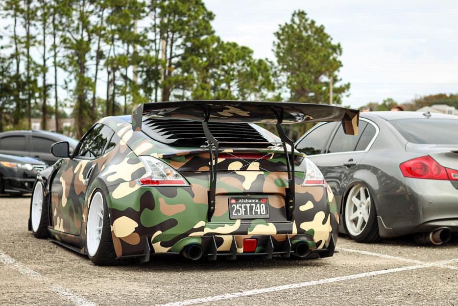 Nissan 370Z - Classic V2 Edition Rear Diffuser Aero Dynamics