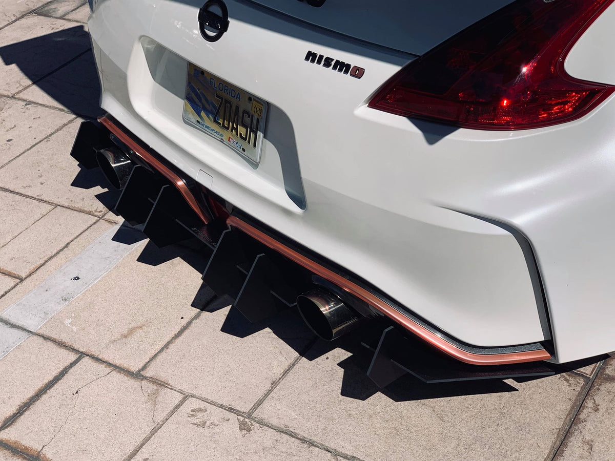 2015-2020 Nissan 370Z Nismo - V2 Classic Edition Rear Diffuser Aero Dynamics