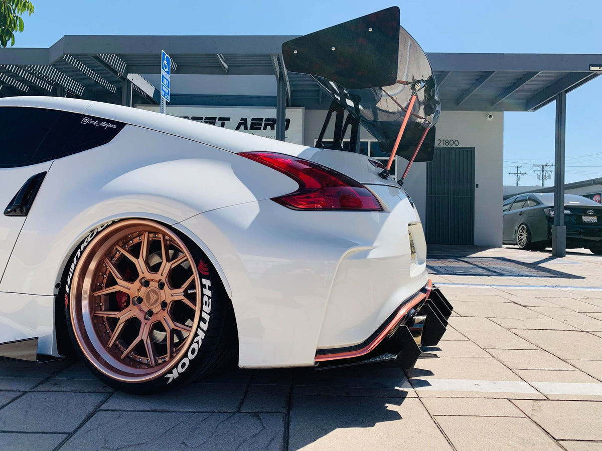 2015-2020 Nissan 370Z Nismo - V2 Classic Edition Rear Diffuser Aero Dynamics