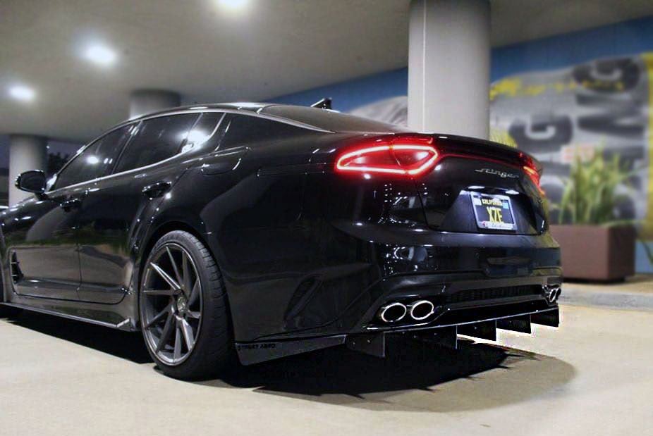 2017+ Kia Stinger - Classic Edition Rear Diffuser Aero Dynamics