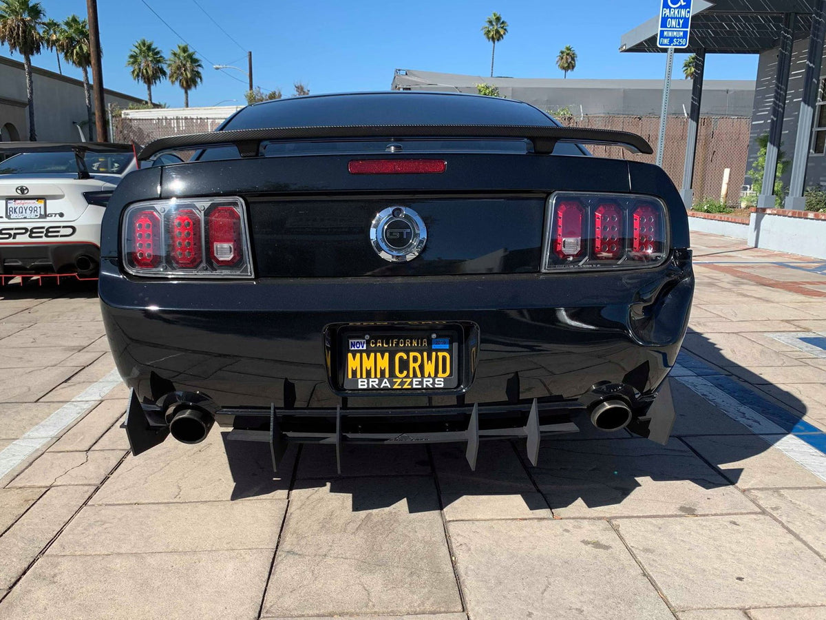 2005-2009 Ford Mustang Gt - Classic Edition Rear Diffuser Aero Dynamics