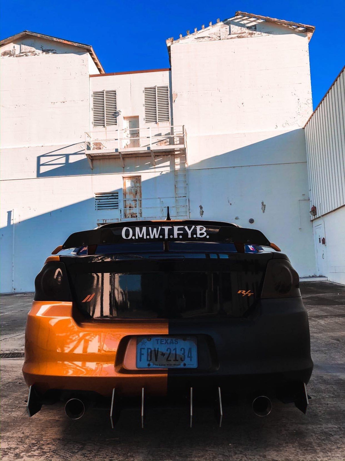 2011-2014 Dodge Avenger - Classic Edition Rear Diffuser Aero Dynamics