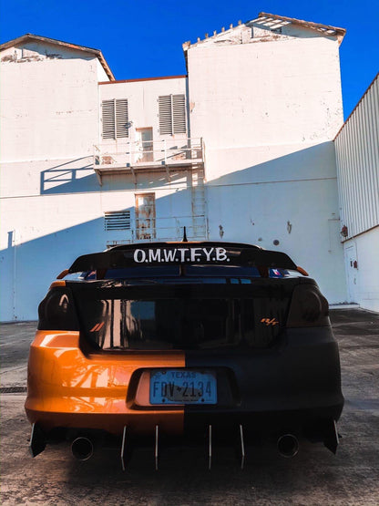 2011-2014 Dodge Avenger - Classic Edition Rear Diffuser Aero Dynamics