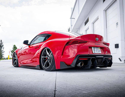 2019+ Toyota Supra Mk5 - Classic Edition Rear Diffuser Aero Dynamics