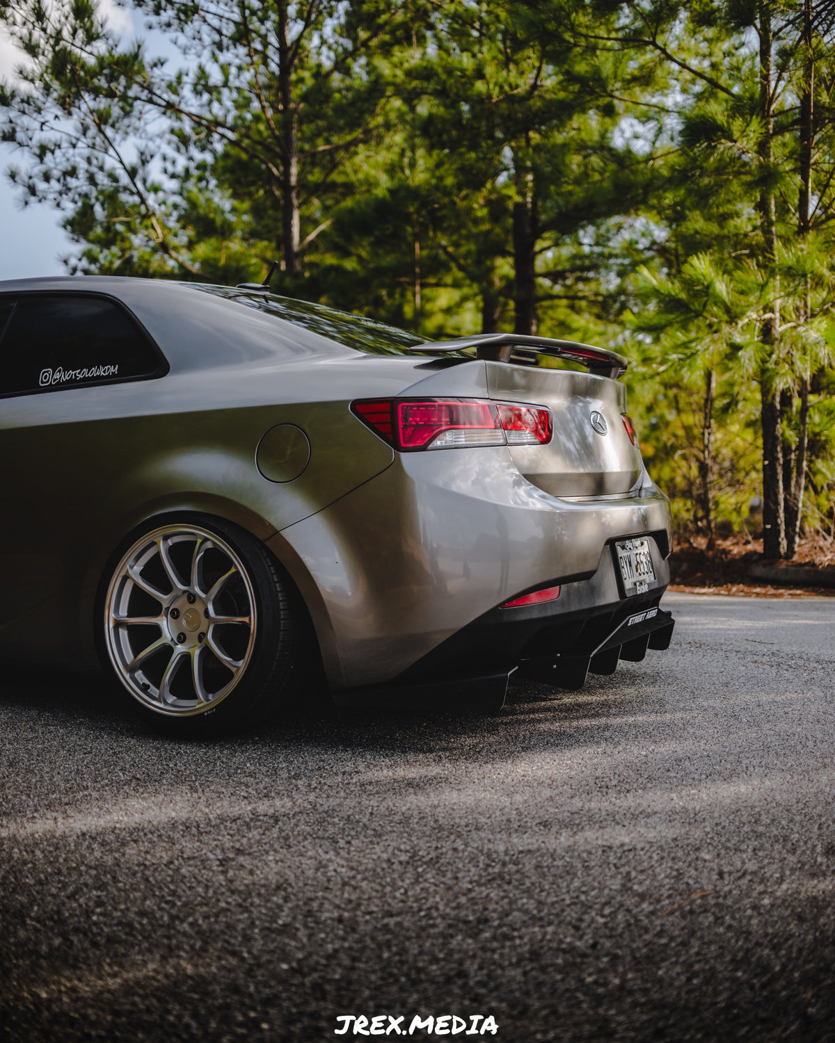 2010-2013 Kia Forte Koup - Classic Edition Rear Diffuser Aero Dynamics