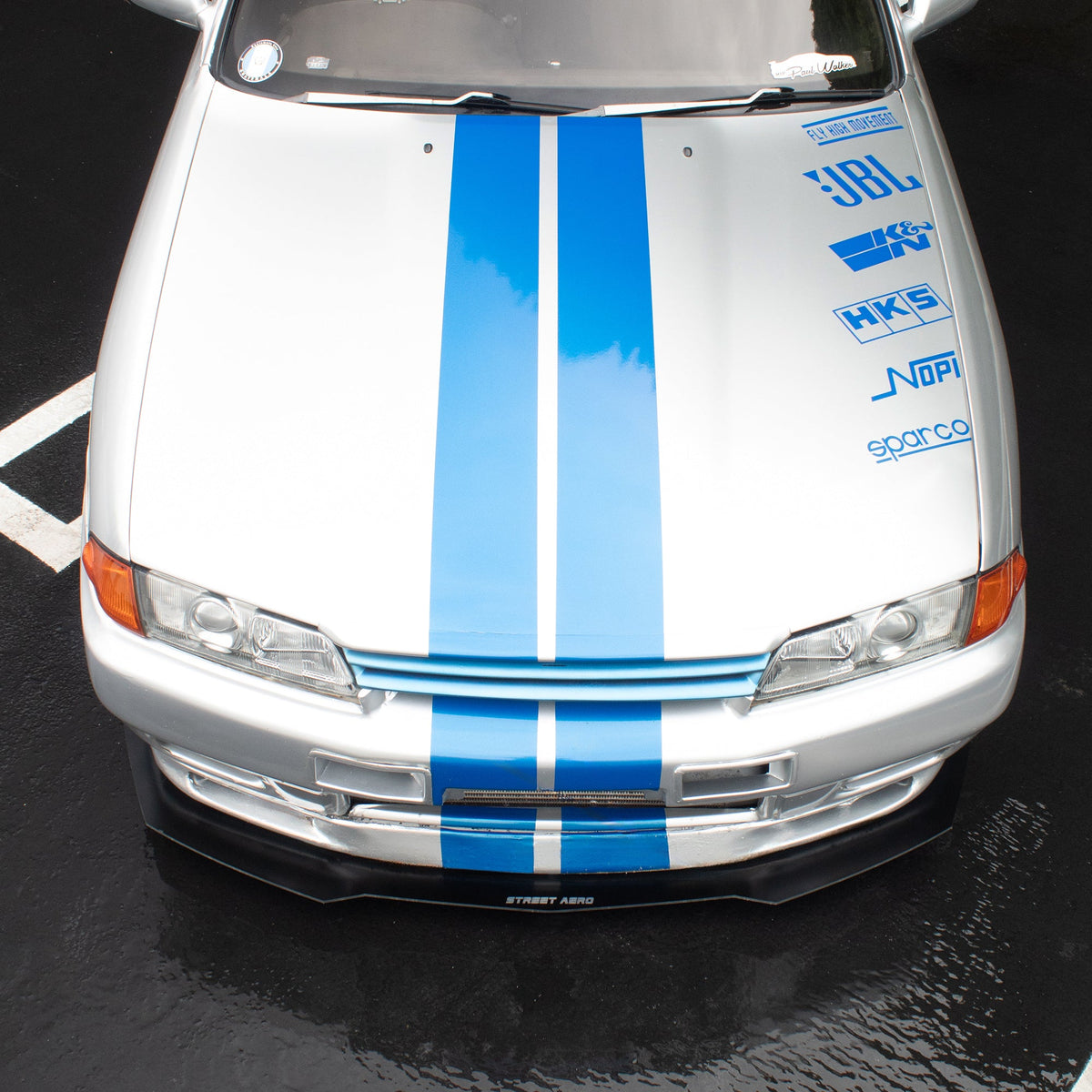 1989-1994 Nissan Skyline Gtr R32 - Front Splitter Aerodynamics