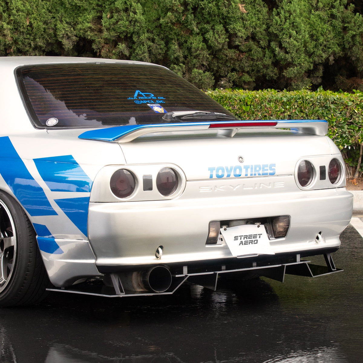 1989-1994 Nissan Skyline Gtr R32 - Rear Diffuser Aerodynamics