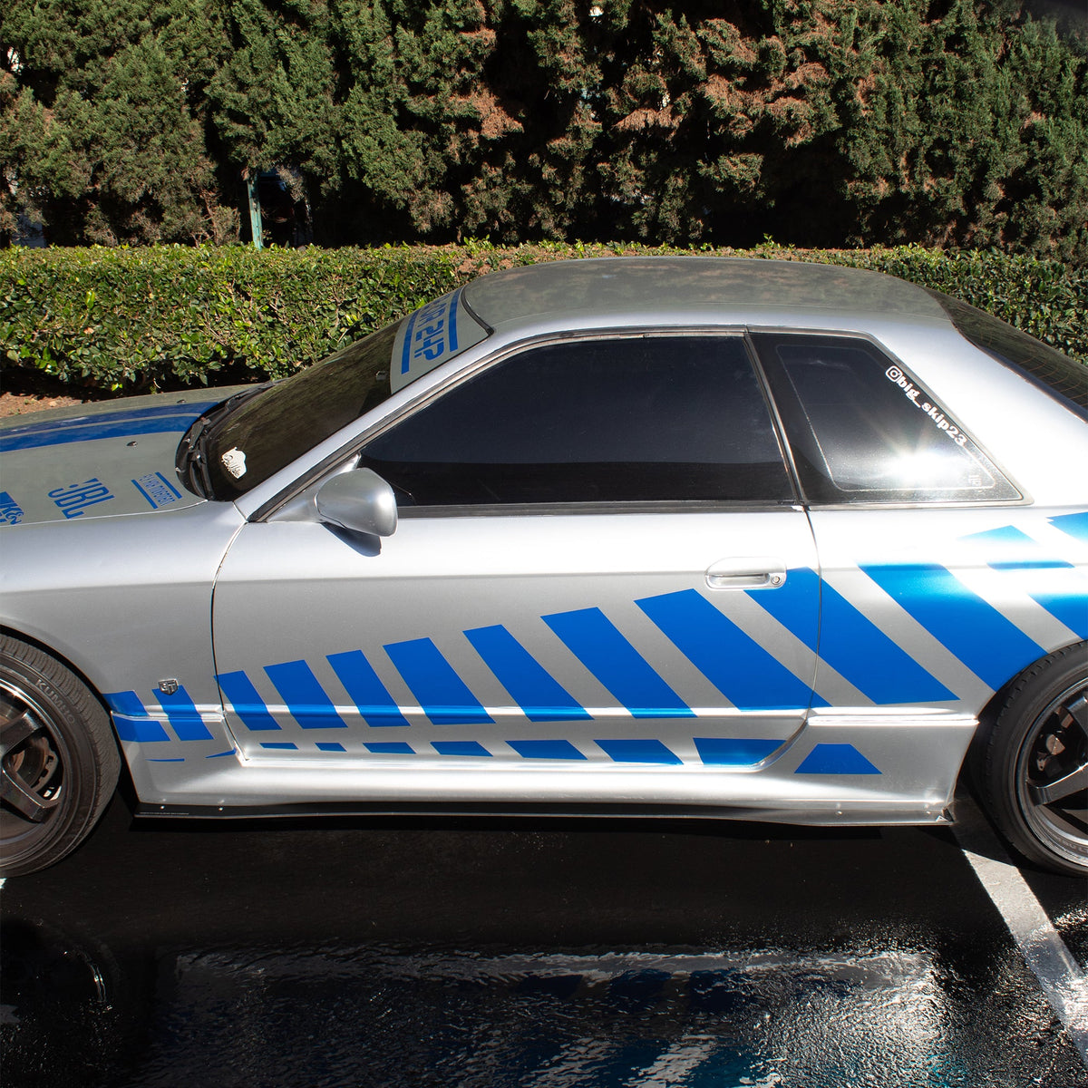 1989-1994 Nissan Skyline Gtr R32 - Side Skirt Splitter Set Aerodynamics