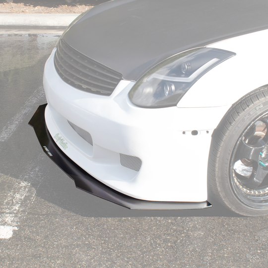 2003-2006 Infiniti G35 Coupe (Karuma 2 Front Bumper) - Splitter Aerodynamics