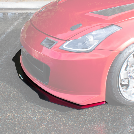 2003-2009 Nissan 350Z (Nismo Kbd V2 Bumper) - Front Splitter Aerodynamics