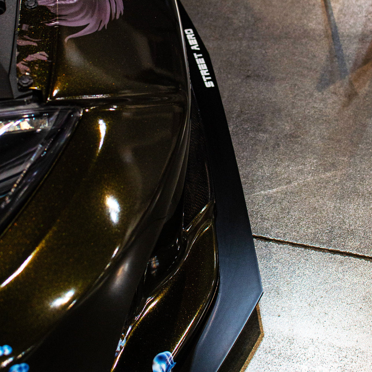 2009-2020 Nissan 370Z (Fuji Front Bumper) - Splitter Aerodynamics
