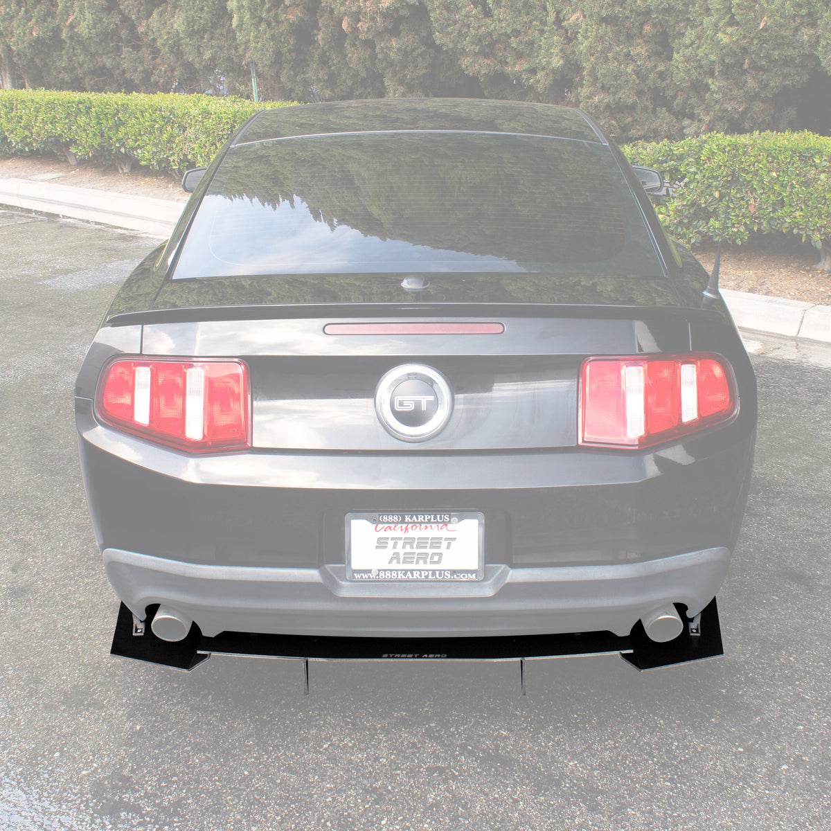 2010-2012 Ford Mustang Gt - Rear Diffuser Aerodynamics