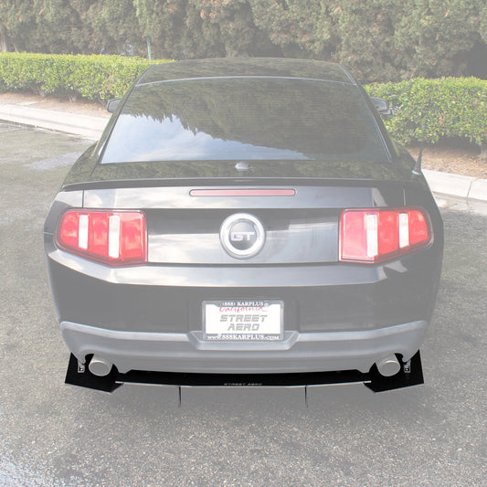 2010-2012 Ford Mustang Gt - Rear Diffuser Aerodynamics