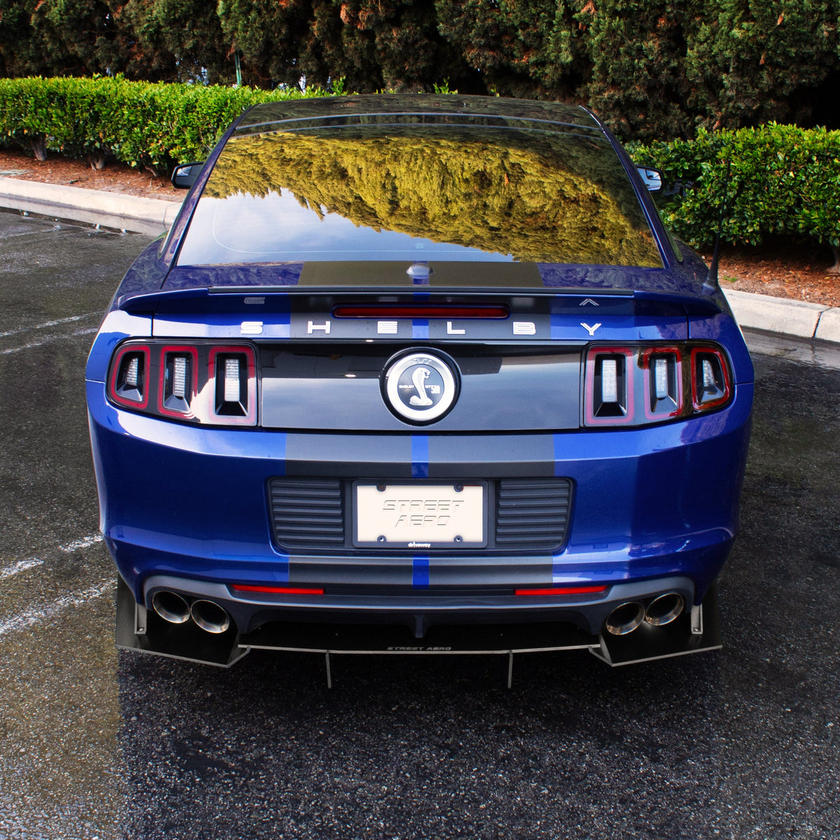 2013-2014 Ford Mustang Shelby Gt500 - Rear Diffuser Aerodynamics