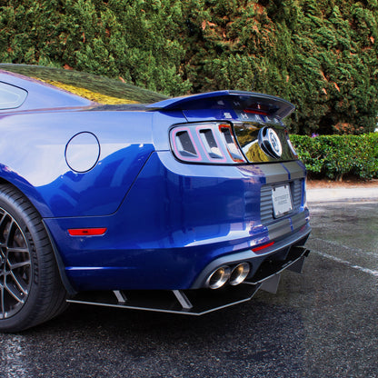 2013-2014 Ford Mustang Shelby Gt500 - Rear Diffuser Aerodynamics