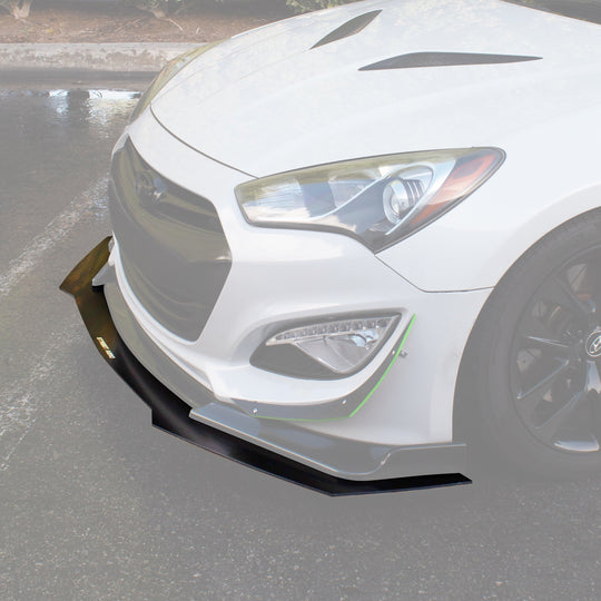 2013-2016 Hyundai Genesis Coupe Bk2 (3Pc Ks Style Lip) - Front Splitter Aerodynamics