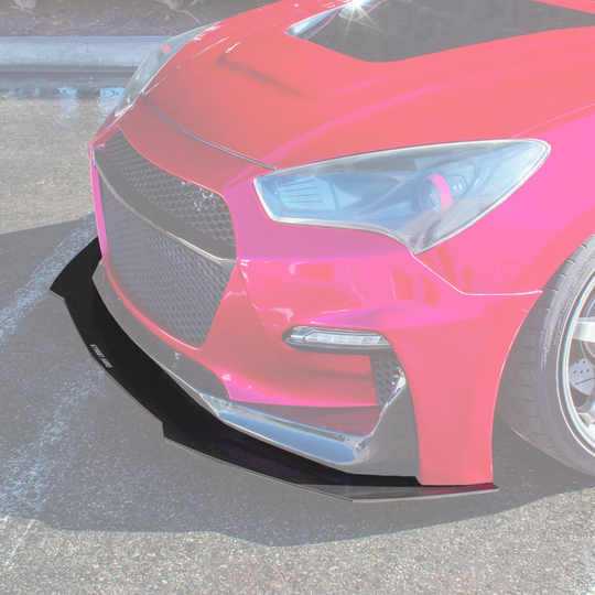 2013-2016 Hyundai Genesis Coupe (M&S Hyper G Type A Bumper) - Front Splitter Aerodynamics