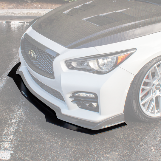 2014-2017 Infiniti Q50 Sport (Southbay Autoworkz Lip) - Front Splitter Aerodynamics