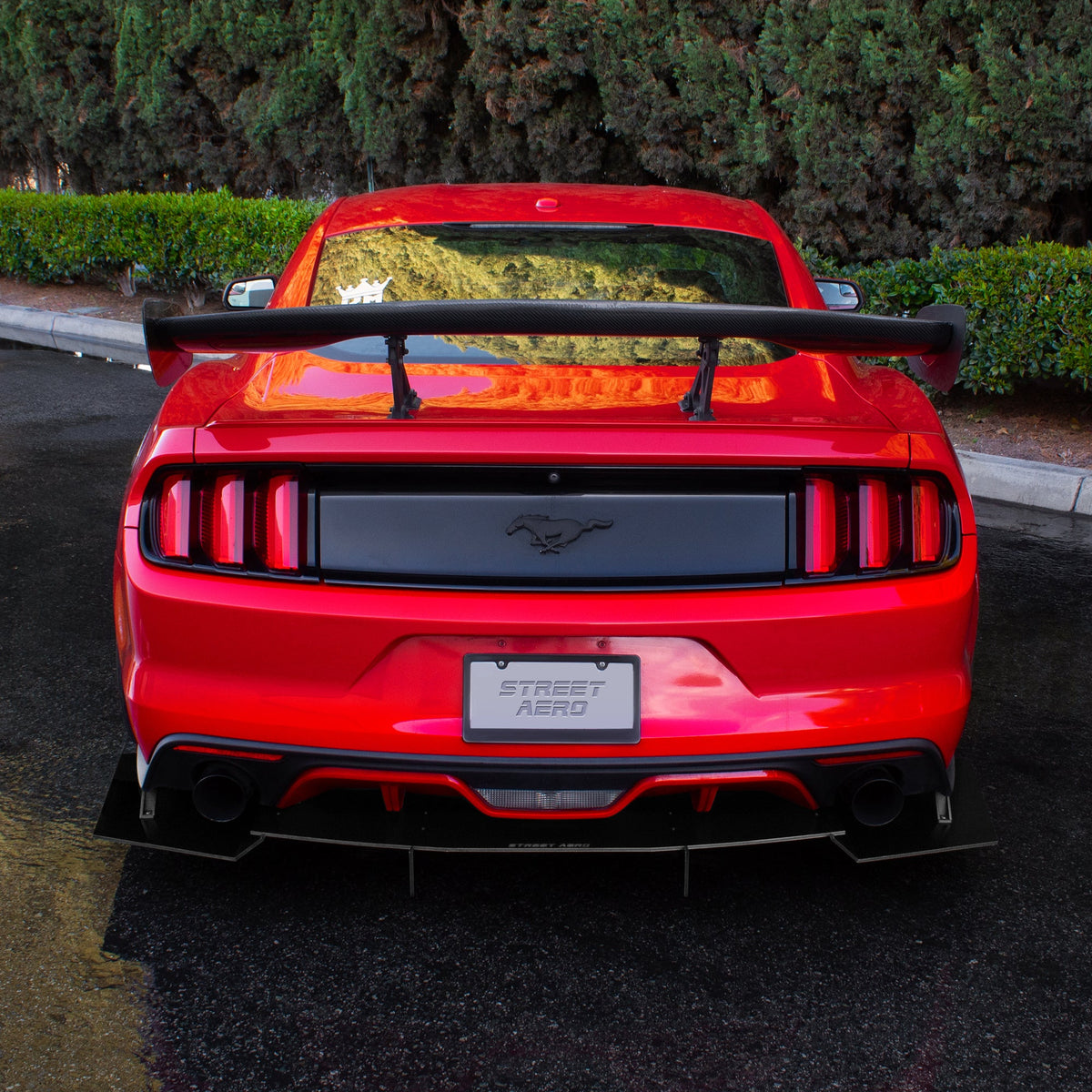 2015-2017 Ford Mustang Gt - Rear Diffuser Aerodynamics