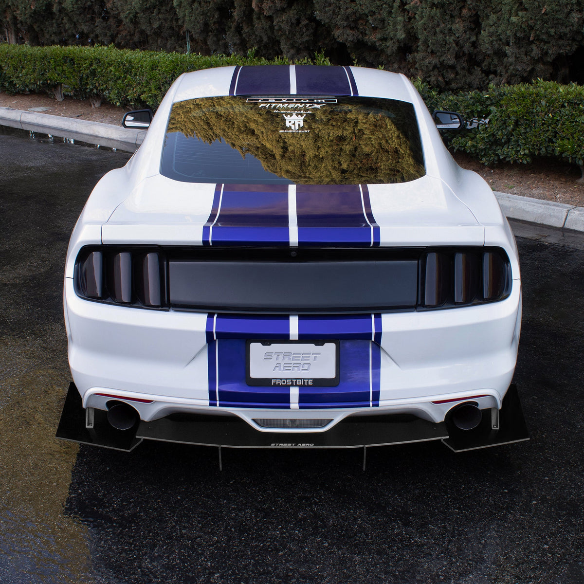 2015-2017 Ford Mustang V6 - Rear Diffuser Aerodynamics