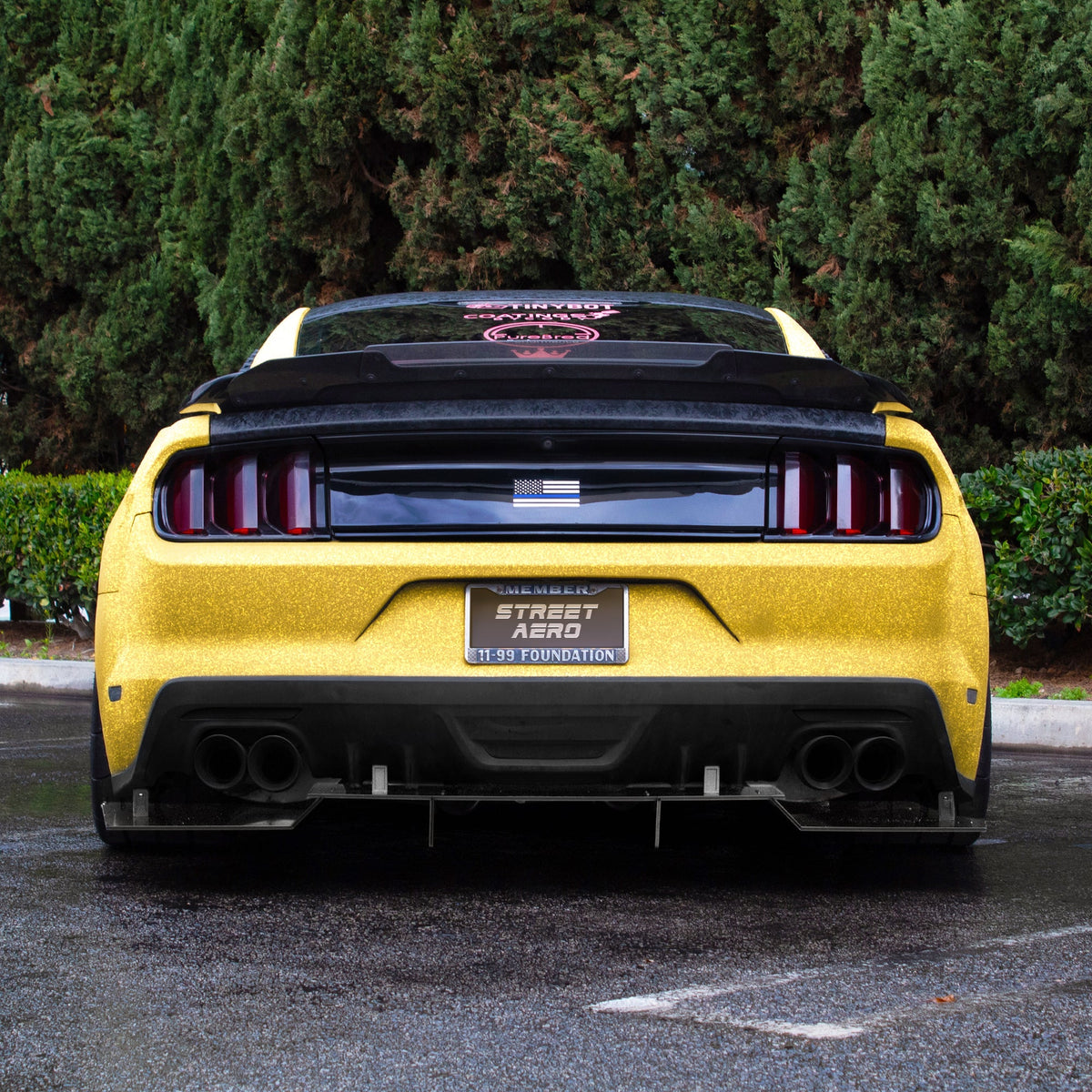 2015-2017 Ford Mustang (Roush Rear Valence) - Diffuser Aerodynamics