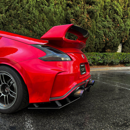 2015-2020 Nissan 370Z Nismo - Rear Diffuser Aerodynamics
