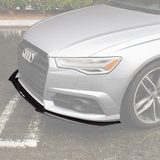 2017-2019 Audi A6 Sedan - Front Splitter Aerodynamics