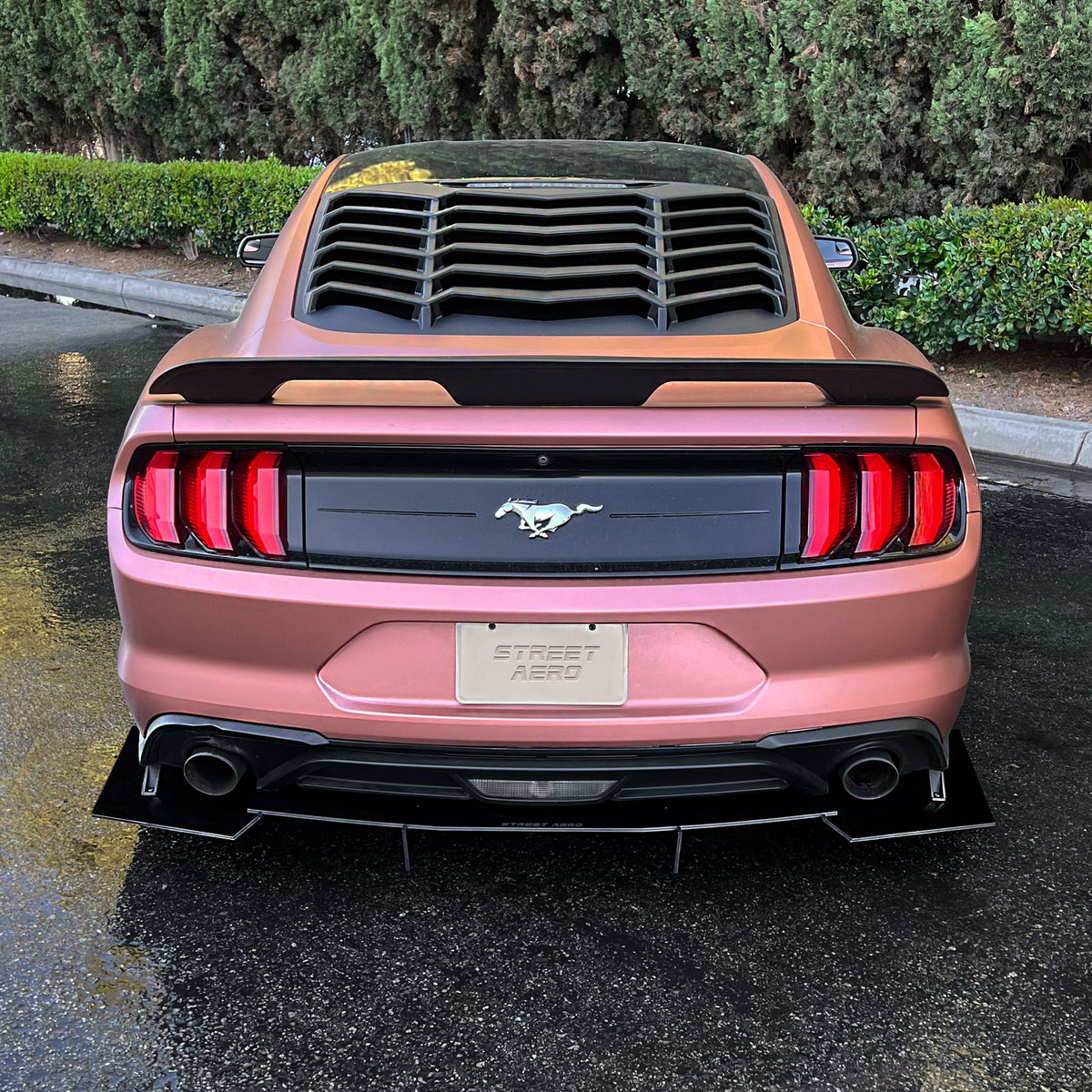 2018-2023 Ford Mustang Ecoboost - Rear Diffuser Aerodynamics