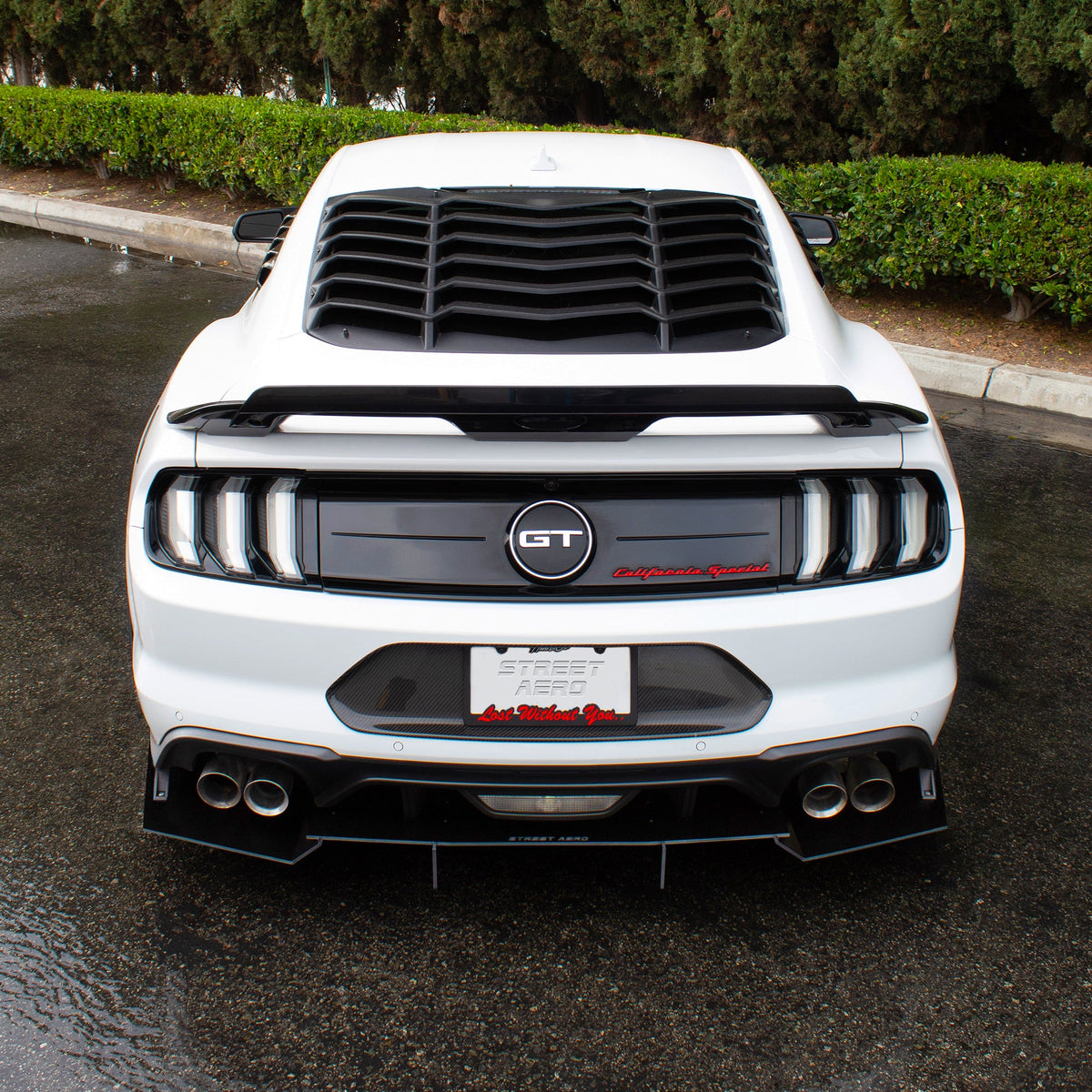 2018-2023 Ford Mustang Gt (California Special) - Rear Diffuser Aerodynamics