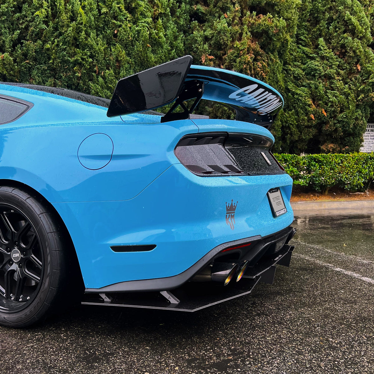 2018-2023 Ford Mustang Gt (Performance Package) - Rear Diffuser Aerodynamics