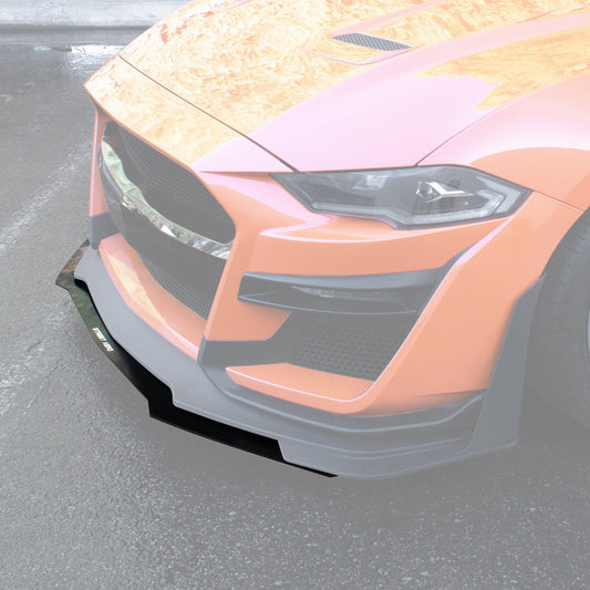 2018-2023 Ford Mustang (Mp Concepts Gt500 Bumper) - Front Splitter Aerodynamics