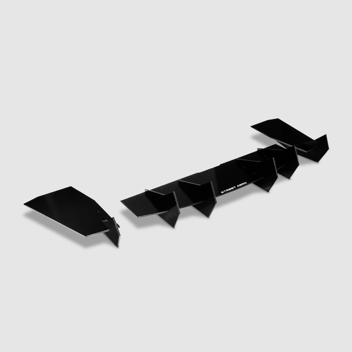 2018-2023 Ford Mustang Gt - Classic Edition Rear Diffuser Aerodynamics