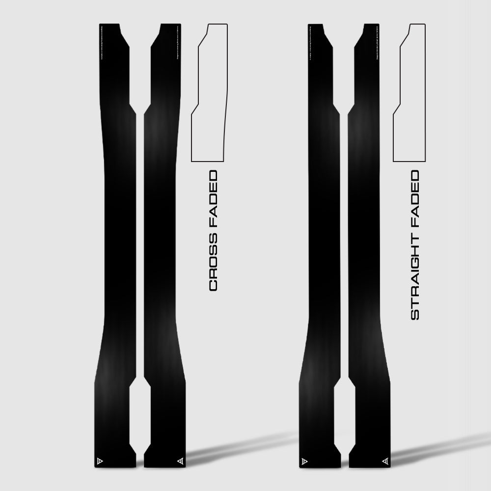 2006-2008 Porsche Cayman (Pandem V1 Widebody) - Side Skirt Splitter Set Aerodynamics