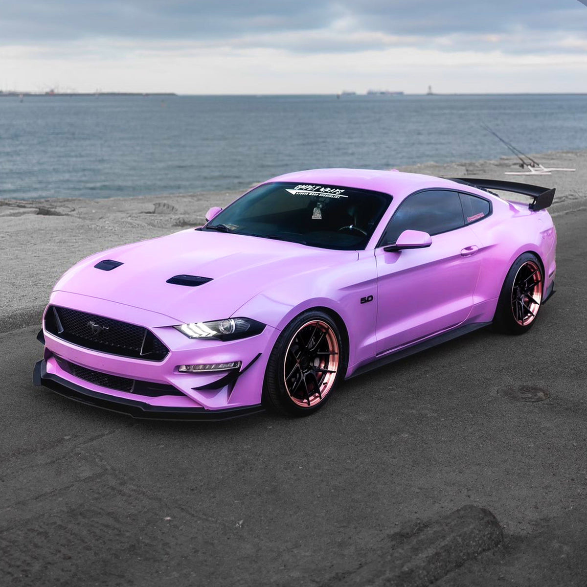 2018-2023 Ford Mustang Front Splitter Aerodynamics