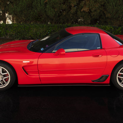 1997-2004 Chevrolet Corvette C5 Z06 - Side Skirt Splitter Set Aerodynamics