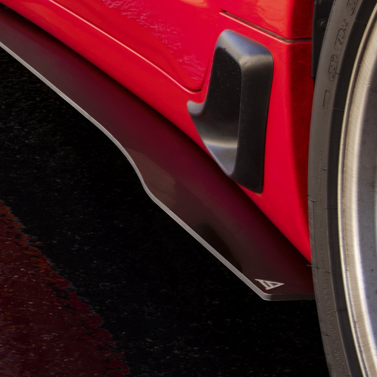 1997-2004 Chevrolet Corvette C5 Z06 - Side Skirt Splitter Set Aerodynamics